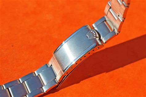 bracciale rolex coccodrillo|Identifying a genuine 7206 or 6636 Oyster rivet bracelet.